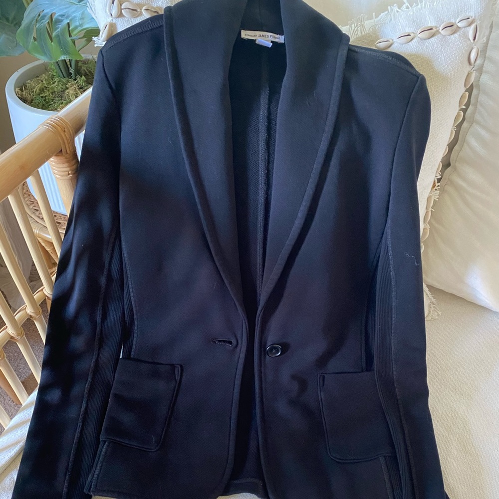 James Perse knit blazer- Sz 1 LIKE NEW!
